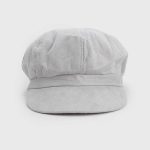Boina con visera gamuza