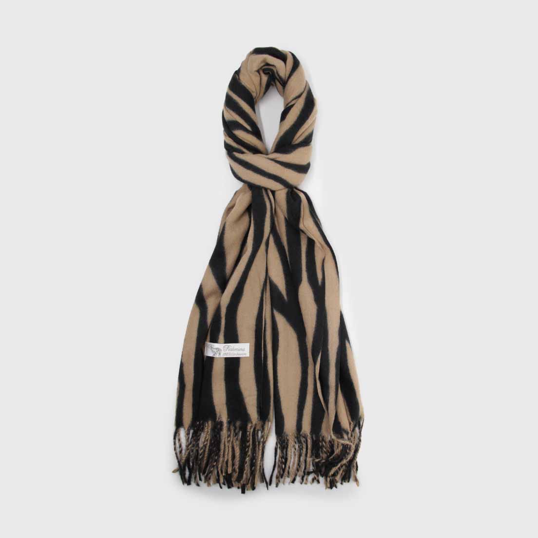 Cashmere estampado cebra 038