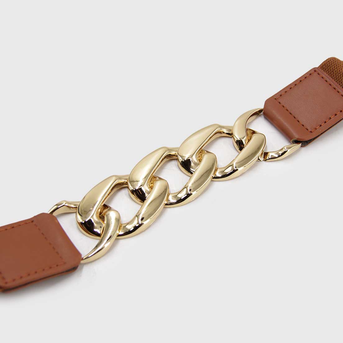BE075_C-003 Cinturón mujer elasticado cadenas - Imagen 1