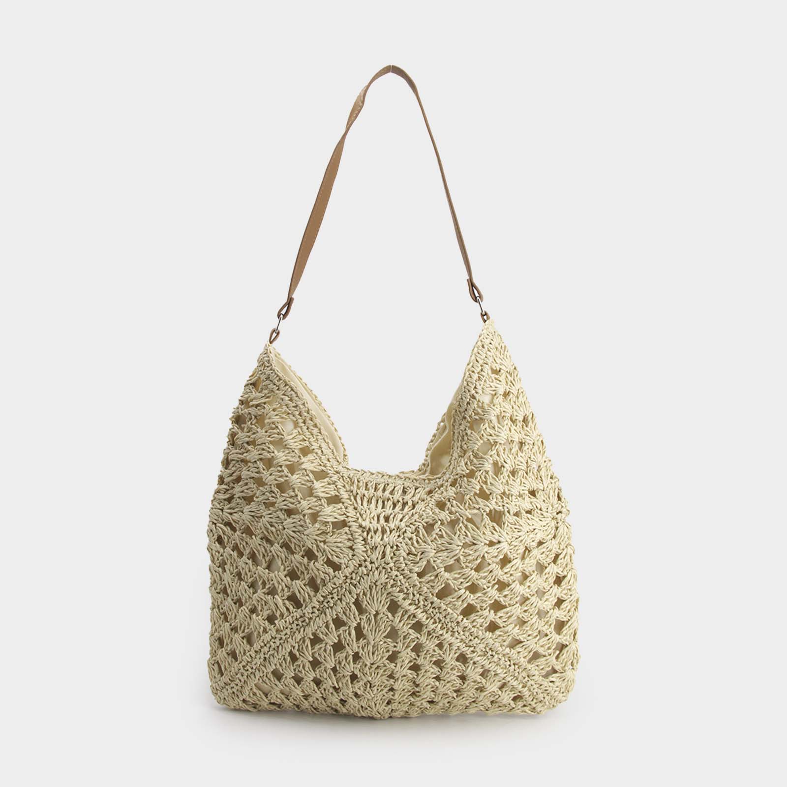 Bolso Rafia Tejido Grannys